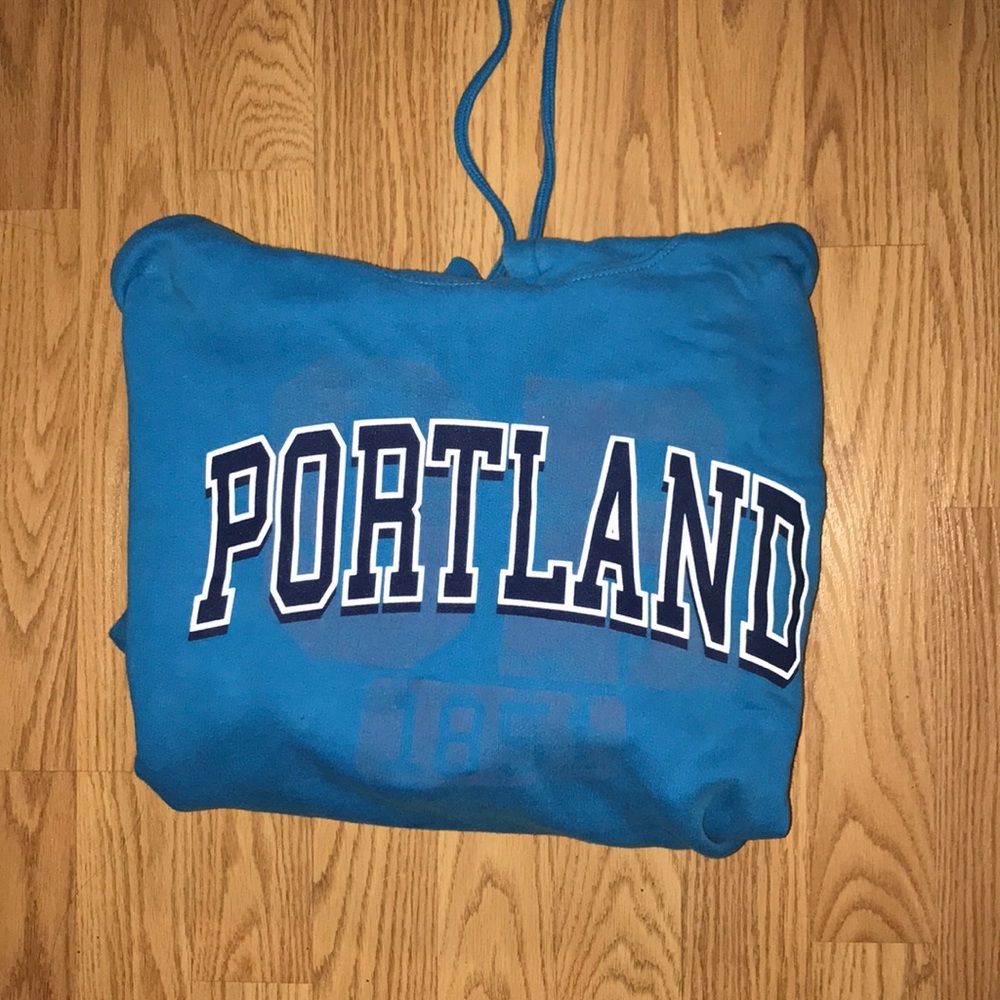 blue portland sweater